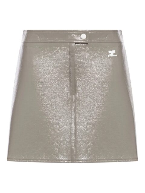 COURREGES Miniskirt With Logo