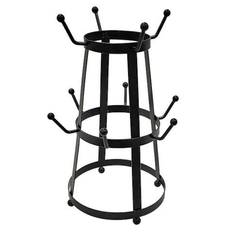 10-Mug Black Metal Mug Holder, sold by At Home