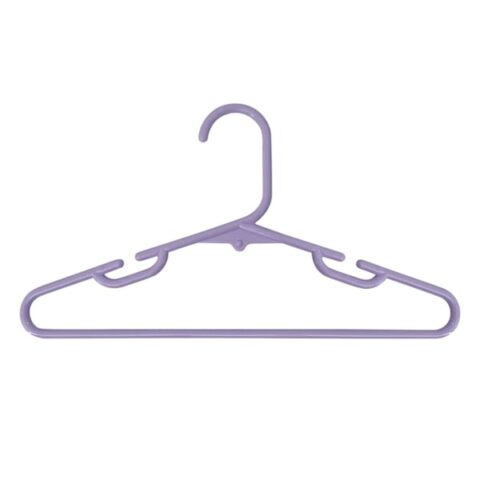 10-Pack Hanger, Purple, Plastic, sold by At Home