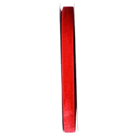 10-Yard Red Velvet Ribbon, .75", Fabric, sold by At Home