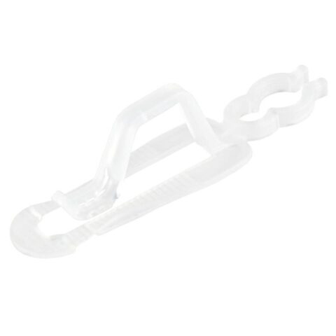 100-Count Universal Light Clips, White, Plastic, sold by At Home