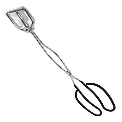 2-In-1 Tongs, Metallic, Stainless Steel, sold by At Home