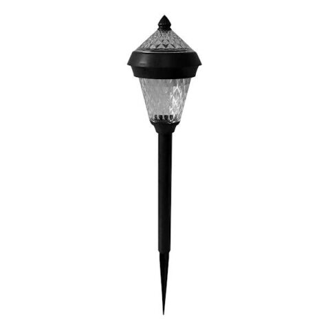 2-Lumen Solar Black Pineapple Pathway Light, Plastic, sold by At Home