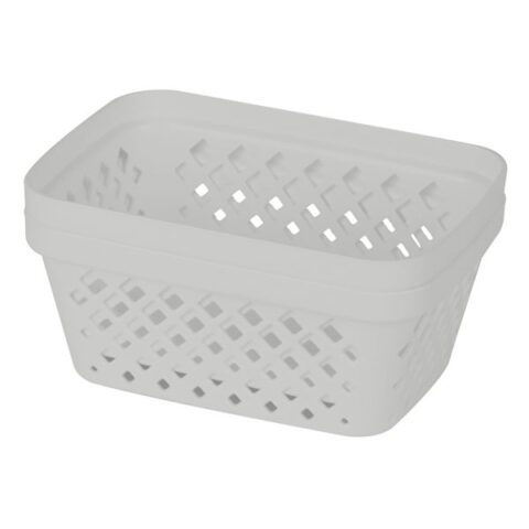 2-Pack Grey Brickor Storage Trays, Small, Plastic, sold by At Home