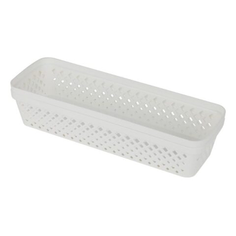 2-Pack Grey Long Brickor Storage Trays 1.8L, Plastic, sold by At Home