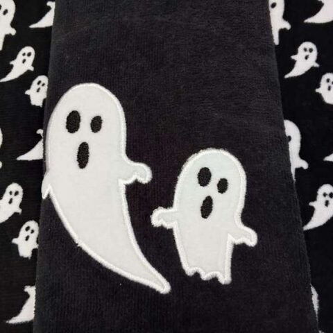 2-Pack Happy Haunting Ghost Hand Towels, Cotton, sold by At Home