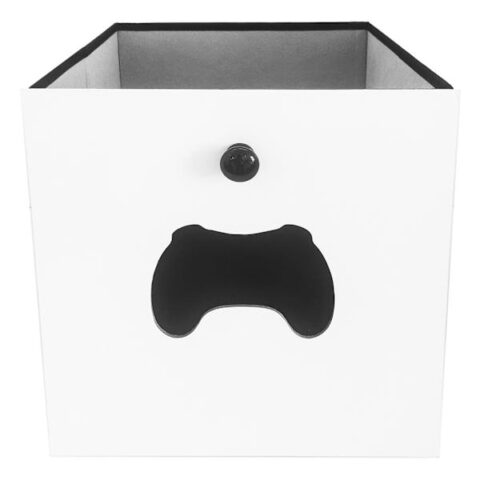 2-Pack Kids Gamer White Modular Storage Cube, 11", Nylon, sold by At Home