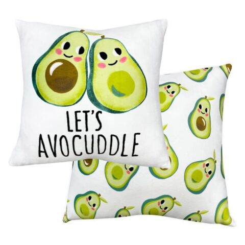 2-Pack Let's Avocuddle Throw Pillows, 14", Polyester, sold by At Home