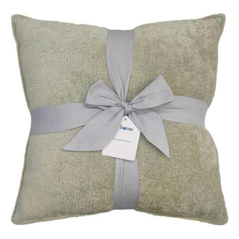 2-Pack Pear Green Textured Chenille Throw Pillows, 18", sold by At Home