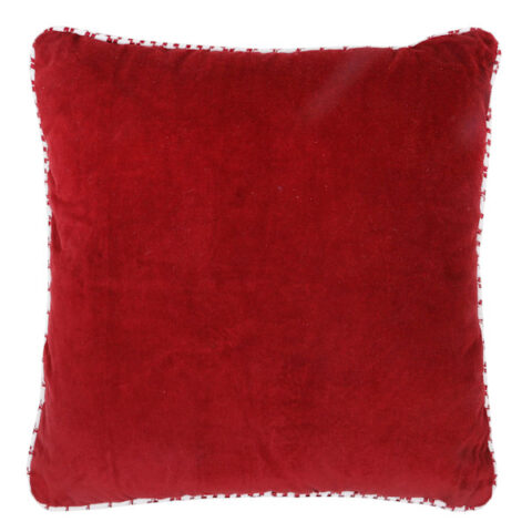 2-Pack Pink Cotton Velvet Reversible Throw Pillows, 18", sold by At Home