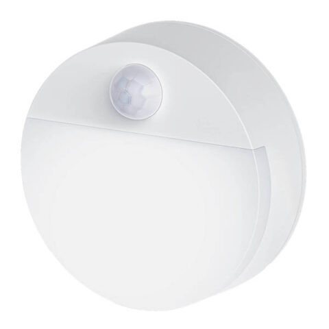 2-Pack Pir Sensor Round Night Light, Soft White, Plastic, sold by At Home