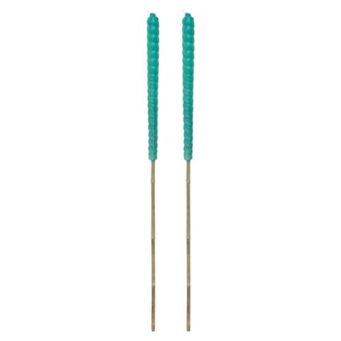 2-Pack Pool Blue Twist Citronella Flare Candles, 46", Wax, sold by At Home