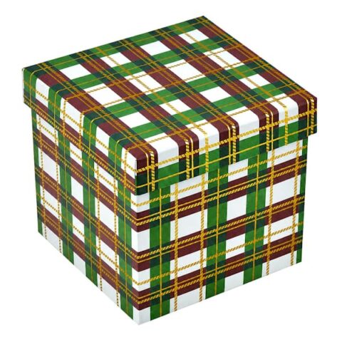 2-Pack Rigid Boxes With Foil, 6", Paper, sold by At Home