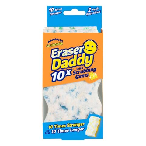 2-Pack Scrub Daddy Dual-Sided Eraser, Synthetic, sold by At Home