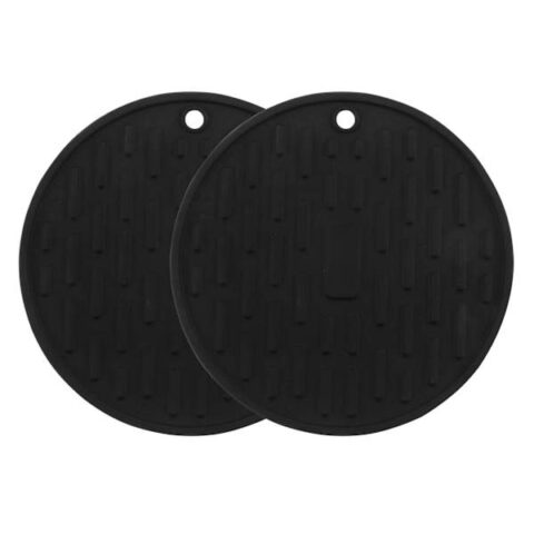2-Piece Black Trivet Set, Metal, sold by At Home