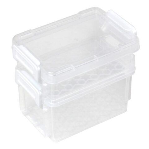 2-Piece Clear Storage Box Set, Plastic, sold by At Home
