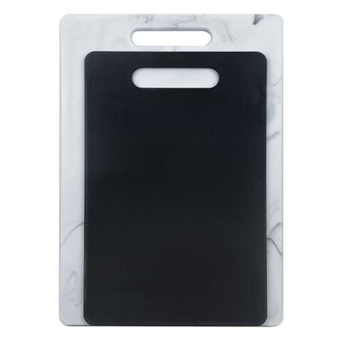 2-Piece Grey Plastic Cutting Board Set, sold by At Home