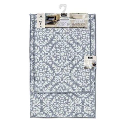 2-Piece Selena Scroll Printed Bath Rug Set, Polyester, sold by At Home
