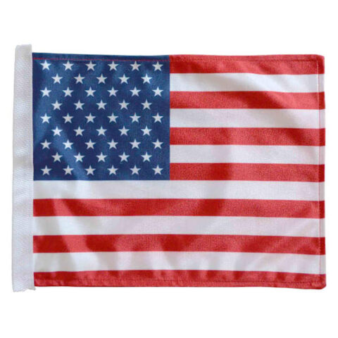 2-Ply Red White & Blue Usa Garden Flag, Fabric
