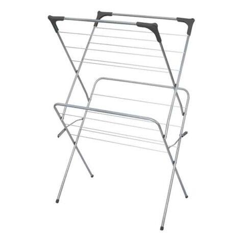 2-Tier Sunbeam Metal Clothes Dryer, White, Steel, sold by At Home
