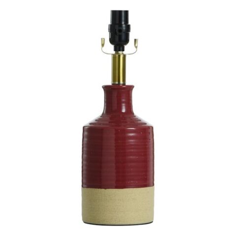 2-Tone Red & Cream Accent Lamp, 14", Ceramic, sold by At Home