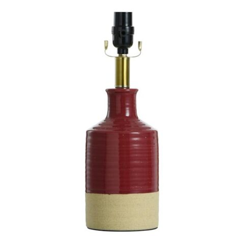 2-Tone Red & Cream Accent Lamp, 14", Ceramic, sold by At Home