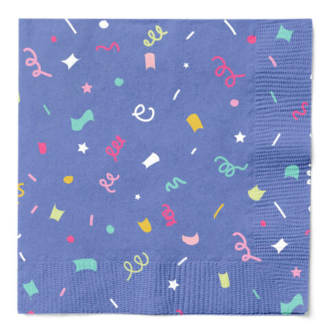 20-Pack Blue Birthday Celebration Napkins, 6.5", Paper, sold by At Home