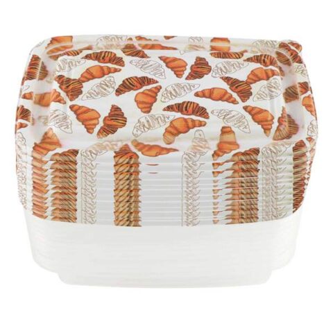 20-Piece Croissants Food Storage Set, Plastic, sold by At Home