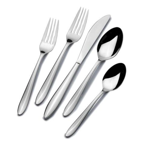20-Piece Felice Flatware Set, Stainless Steel, sold by At Home
