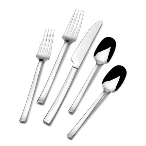 20-Piece Yorkshire Flatware Set, Stainless Steel, sold by At Home