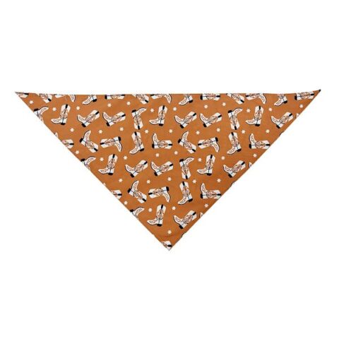 22 X 11 Cowboy Boot Printed Bandana, Fabric, sold by At Home
