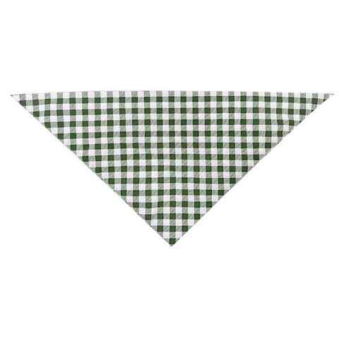22 X 11 Green Printed Bandana, Fabric, sold by At Home
