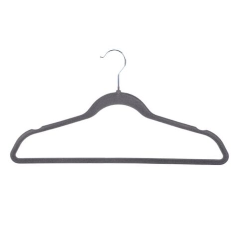 25-Pack Velvet Hangers, Black Pearl, sold by At Home