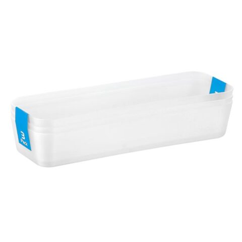 3-Pack Clear Basic Trend Drawer Organizer, Plastic, sold by At Home