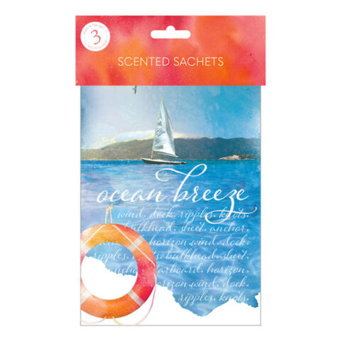 3-Pack Ocean Breeze Scented Sachet, Paper, sold by At Home