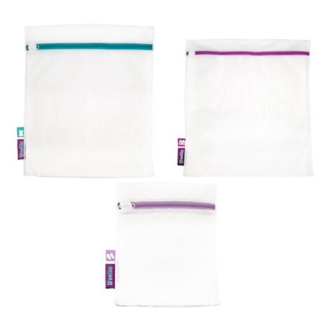 3-Pack Sanitized Mesh Wash Bag, Nylon, sold by At Home
