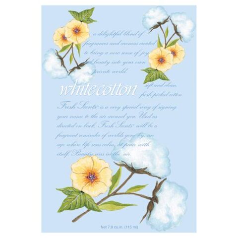 3-Pack White Cotton Scented Sachets, Blue, Paper, sold by At Home