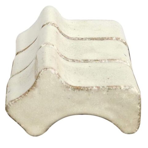3-Piece Running White Ceramic Outdoor Planter Feet, sold by At Home