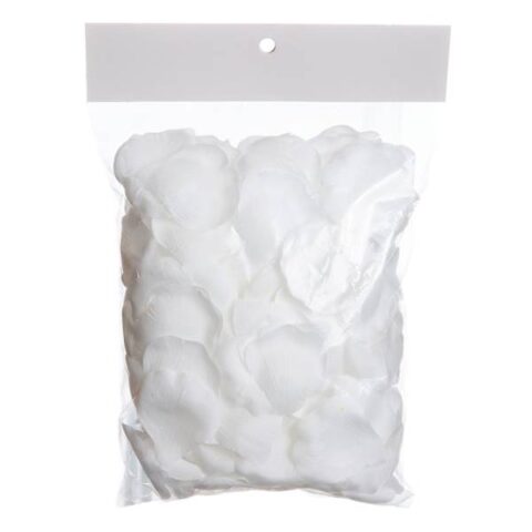300-Count White Rose Petals, Polyester, sold by At Home