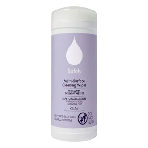 35-Count Calm Cleaning Wipes, Purple, sold by At Home