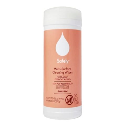 35-Count Rise Cleaning Wipes, Orange, sold by At Home