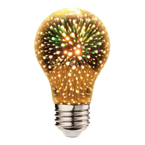 3D Fireworks Led Bulb, Glass, sold by At Home
