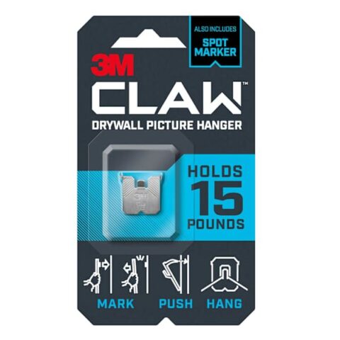 3M 25Lb Drywall Picture Hanger, 7", Silver, sold by At Home