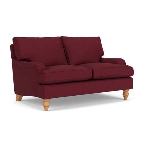 2 Seater Sofa – Rosehip – House Linen Mix – Morris – The Cotswold Company