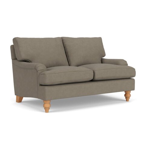 2 Seater Sofa – Mid Grey – House Linen Mix – Morris – The Cotswold Company