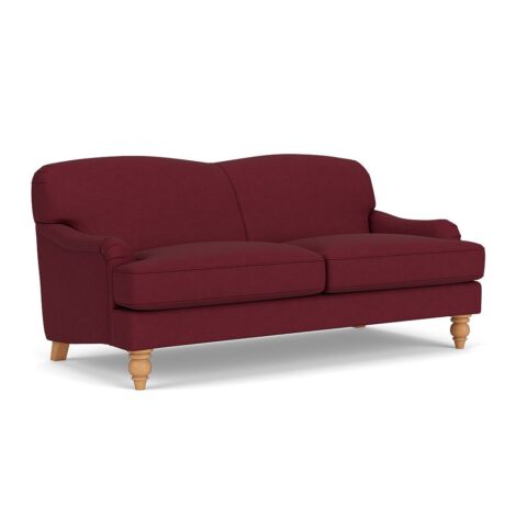 3 Seater Sofa – Rosehip – House Linen Mix – Ashbee – The Cotswold Company