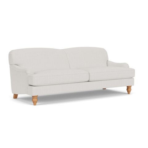 4 Seater Sofa – Grey – Broadway Stripe – Ashbee – The Cotswold Company
