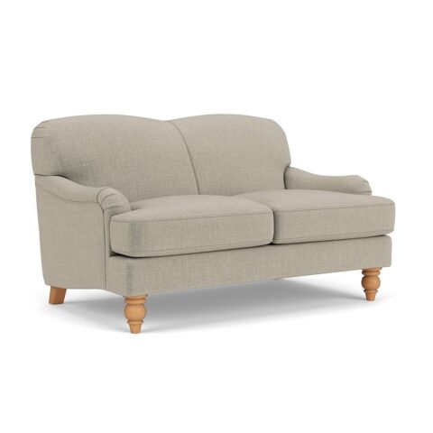 2 Seater Sofa – Natural – Eco Chenille – Ashbee – The Cotswold Company