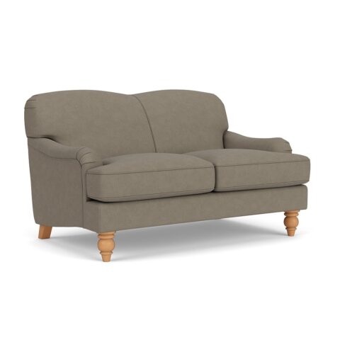 2 Seater Sofa – Mid Grey – House Linen Mix – Ashbee – The Cotswold Company