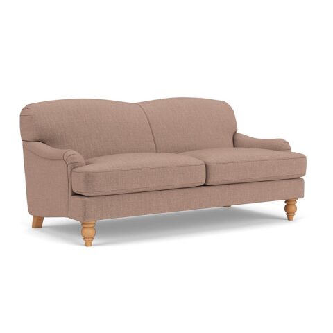 3 Seater Sofa – Dusky Rose – Eco Chenille – Ashbee – The Cotswold Company